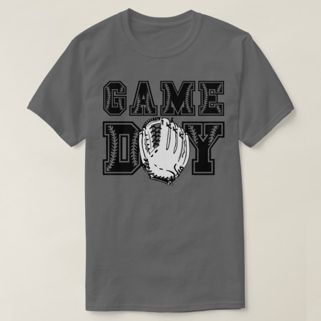 Game Day Baseball 10 T-Shirt (Design Front)