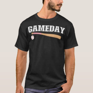 Game Day Baseball Mum, Softball Mum Team Sports Co T-Shirt
