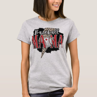 Game Day Baseball Mum Tee - Baseball Graphic Tee