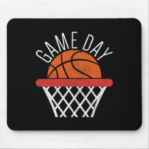Game Day Basketball Lover Basketball Player Fun Ba Mouse Pad