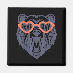 Game Day Bear  Magnet