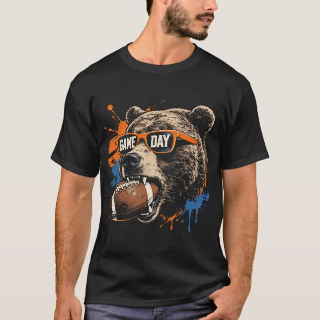 Game Day Bear T-Shirt (Front)