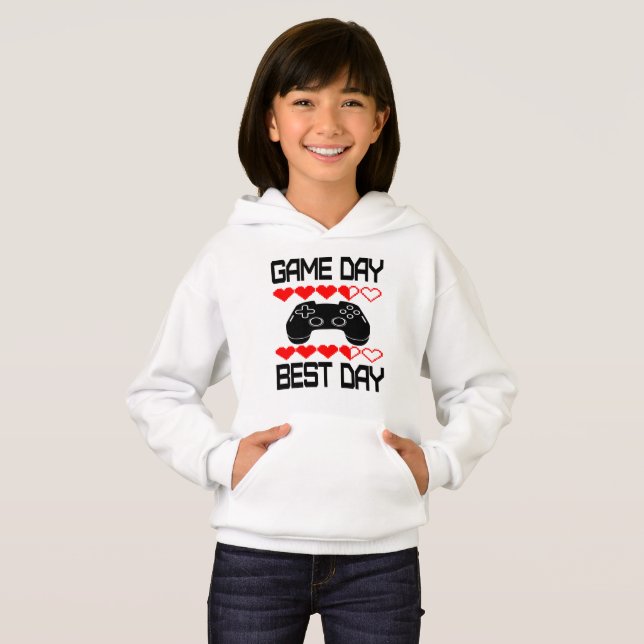 Game Day Best Day      Hoodie (Front Full)
