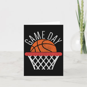 Game Day Bysketbyll Lover Bysketbyll Player Fun By Card