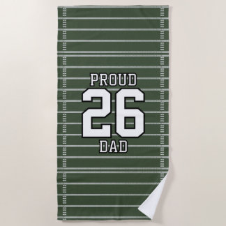 Game Day Football Beach Towel