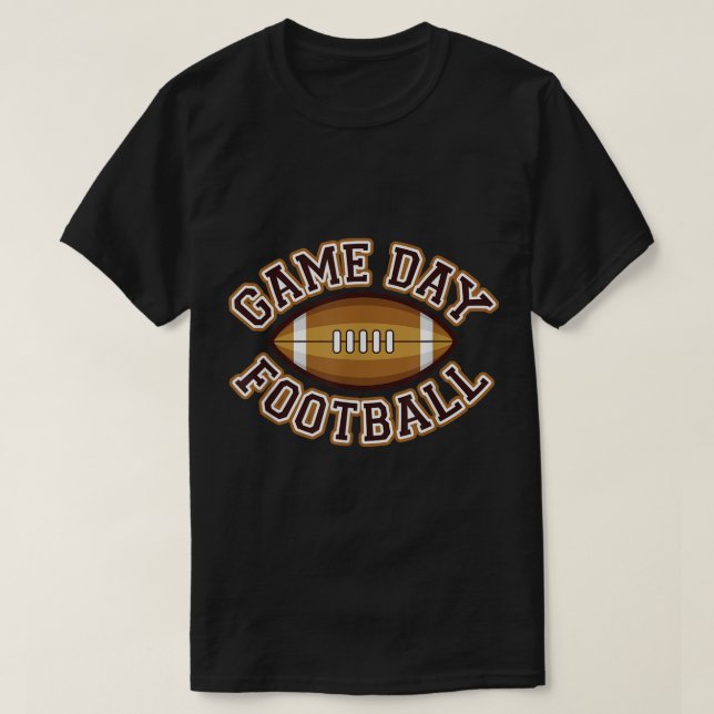 Game Day Football Bowl of Super The Best Bowl In T T-Shirt (Design Front)