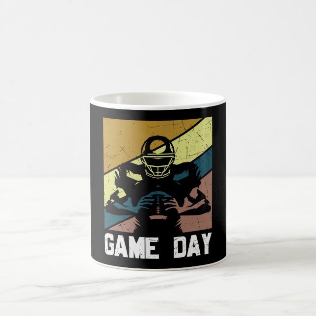 GAME DAY - FOOTBALL COFFEE MUG (Center)