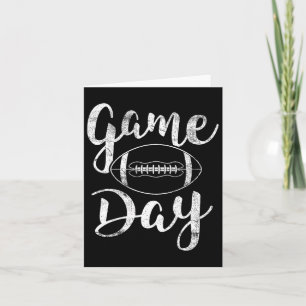 Game Day Football - Cute Football Top  Card