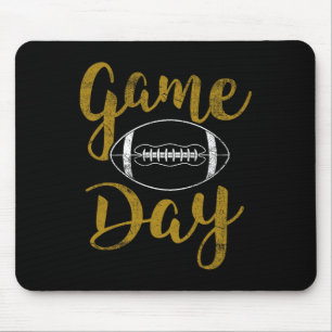 Game Day Football Cute Football Top  Mouse Pad