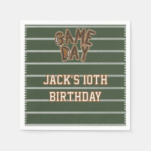 Game Day Football Napkin