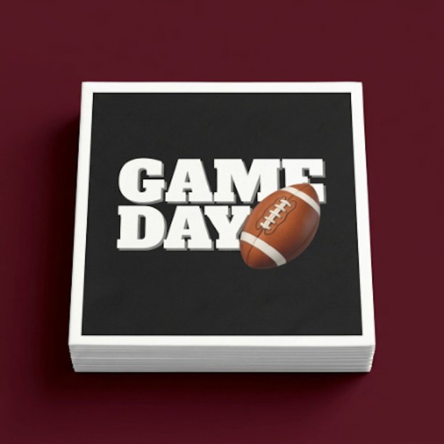Game Day Football Napkin (Creator Uploaded)