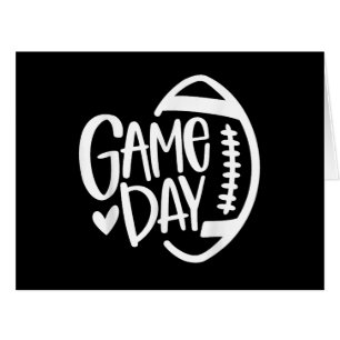 Game Day Football Season Funny Men Women Team Spor