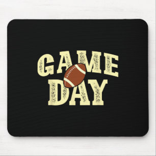 Game Day Football Team Sports Vintage Mouse Pad