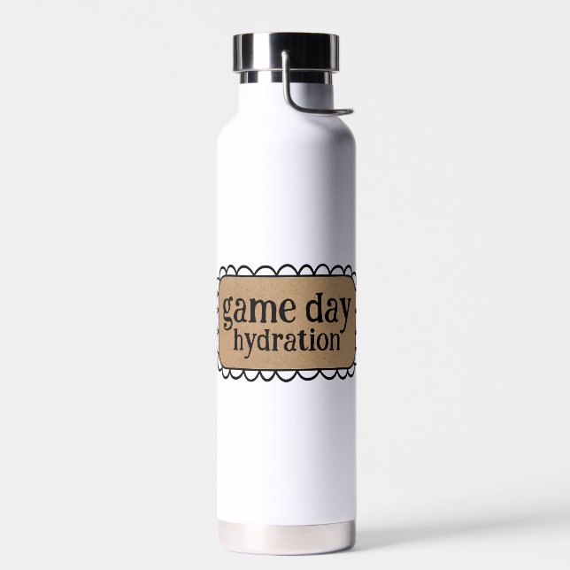 Game Day Hydration Insulated Water Bottle (Left)