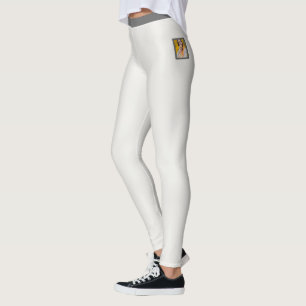 Game Day Neutral Metallic Shimmer Custom Pet Mum Leggings
