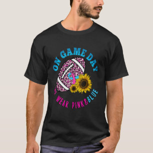 Game Day Pregnancy And Infant Loss Awareness Footb T-Shirt