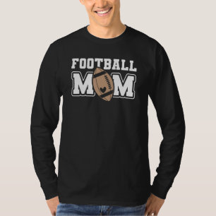 Game Day Proud Mom High School Football Mama Footb T-Shirt