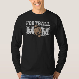 Game Day Proud Mom High School Football Mama Footb T-Shirt