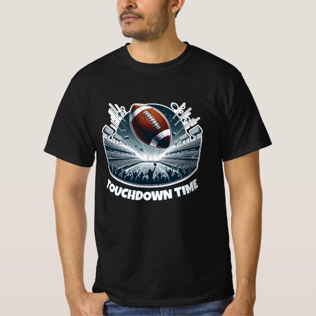 Game Day Ready: Football Fan T-Shirt (Front)