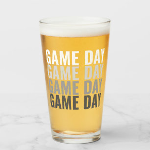 Game Day Repeat Bold Pint Glass