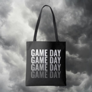 “Game Day Repeat” Bold Tote Bag