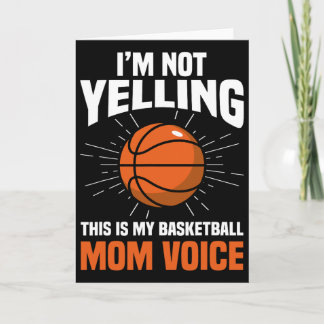 Game Day Sketll Mom  Card