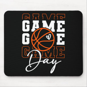 Game Day Sketll Shirt Wineb For Boy Girl Sketll Mo Mouse Pad