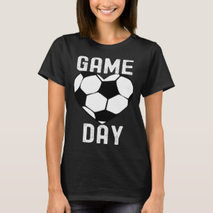 Game Day Soccer Football Players  Quotes Family T-Shirt