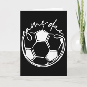 Game Day Sports Parent Soccer Mom Card