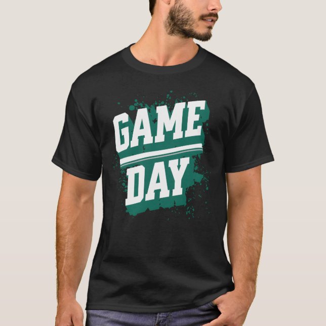 Game Day sports shirt for any sports team girl (Front)