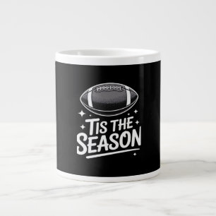 Game Day Support Football Large Coffee Mug