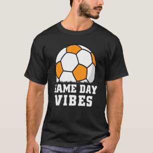 Game Day Vibes  Soccer Player  Retro Soccer T-Shirt