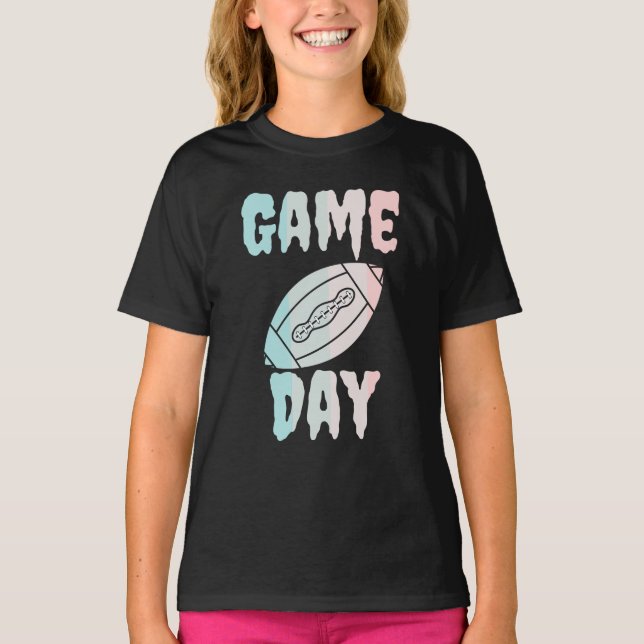 Game day vintage fantasy football saying T-Shirt (Front)