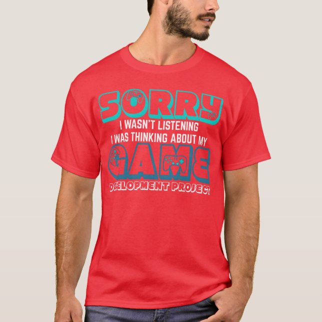 Game Developer Joke Dev Programmer Code Debugging  T-Shirt (Front)