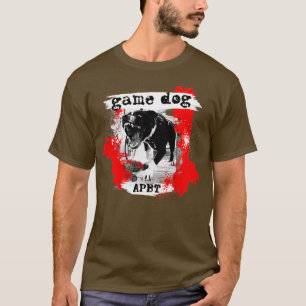 Game dog APBT American Pitbull Terrier WHITE Editi T-Shirt