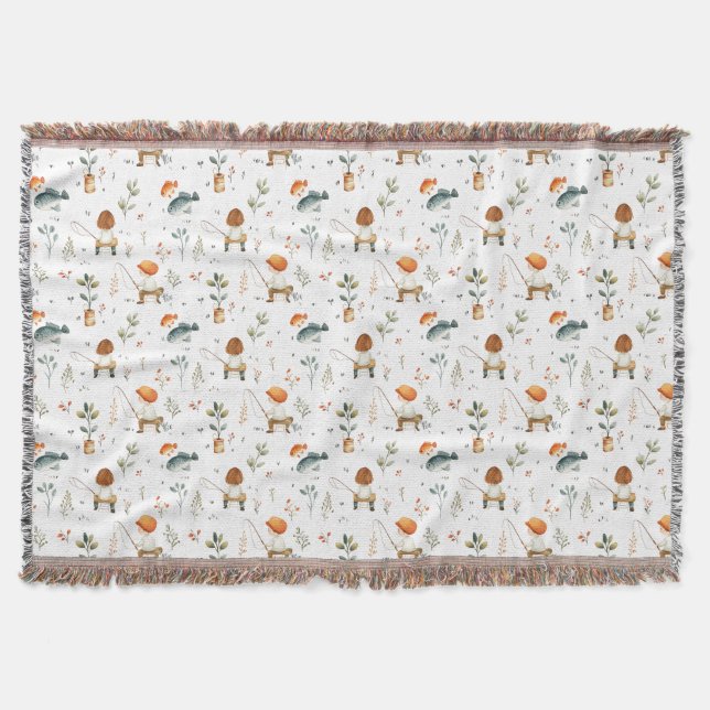 Game Fish Are Too Valuable To Be Caught Only Once Throw Blanket (Front)