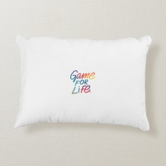 Game for Life Decorative Cushion