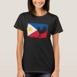 Game fowl Filipino Philippines flag rooster Gamefo T-Shirt