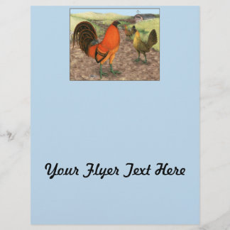 Game Fowl on the Farm Flyer