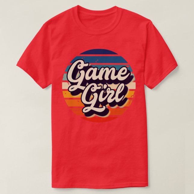 Game girl T-Shirt (Design Front)