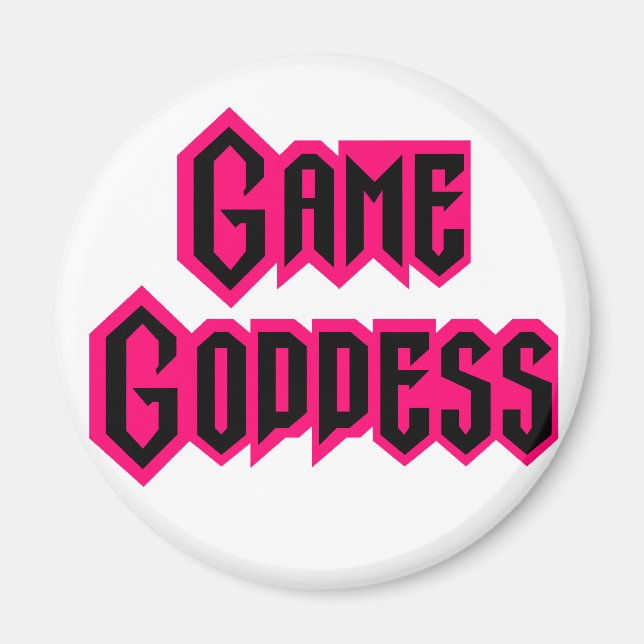 Game Goddess Magnet (Front)