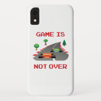 Game is not over Pixelated Video Game