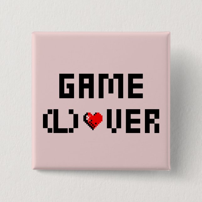 Game (L)Over 15 Cm Square Badge (Front)