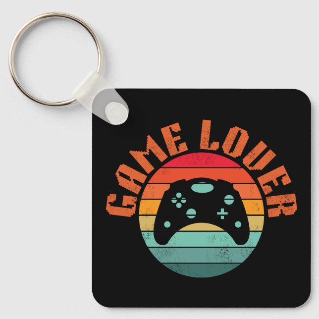GAME LOVER GAMING CONTROLLER KEY RING (Front)