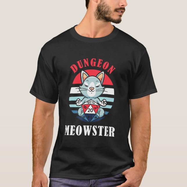 Game Master Dungeon Fantasy Role Play T-Shirt (Front)