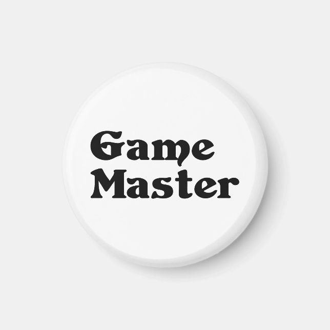 Game Master Magnet (Front)