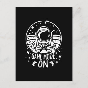 Game mode astronaut enclosure card