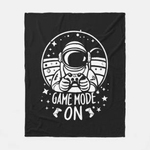 Game mode astronaut fleece blanket
