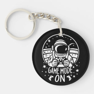 Game mode astronaut key ring