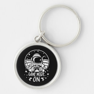 Game mode astronaut key ring